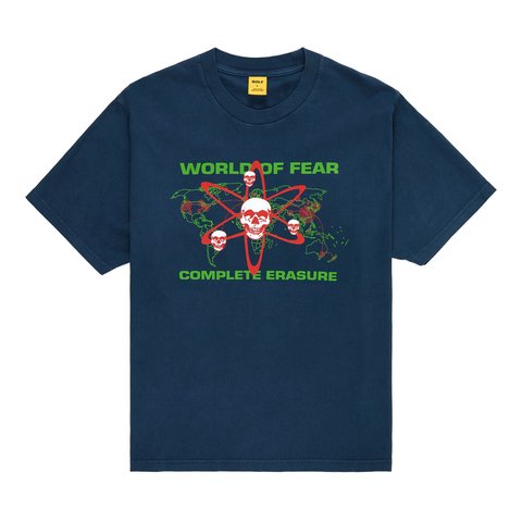 Golf Wang WORLD OF FEAR TEE by GOLF WANG - $50.00