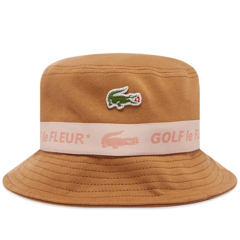 LACOSTE X GOLF le FLEUR* TWO TONE BUCKET HAT