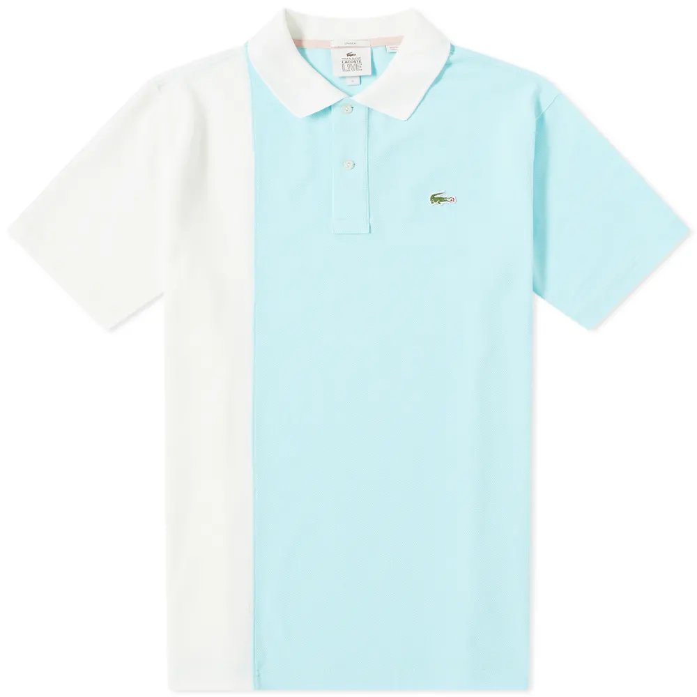 LACOSTE X GOLF le FLEUR* COLOR BLOCK POLO