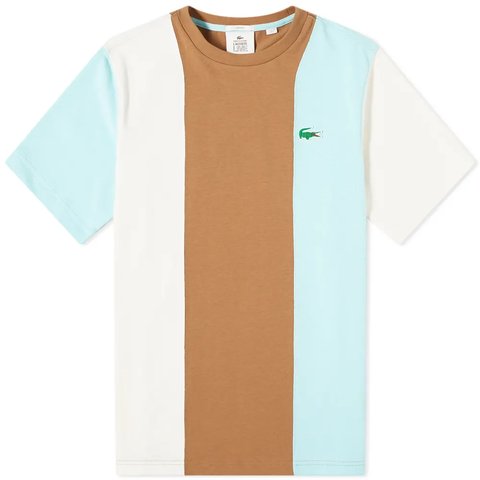 Golf Wang LACOSTE GOLF le FLEUR* COLOR BLOCK TEE - $85.00