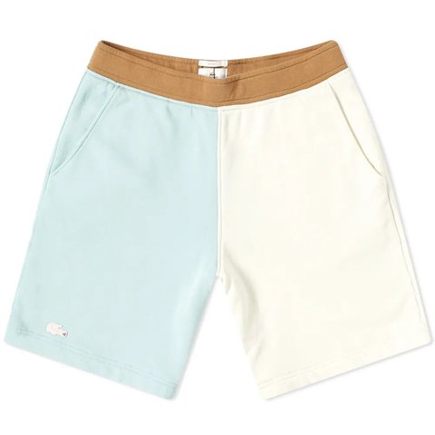 Golf Wang LACOSTE X GOLF le FLEUR* COLOR BLOCK FLEECE SHORTS