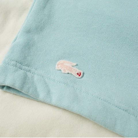 Golf Wang LACOSTE X GOLF le FLEUR* COLOR BLOCK FLEECE SHORTS - Colorway