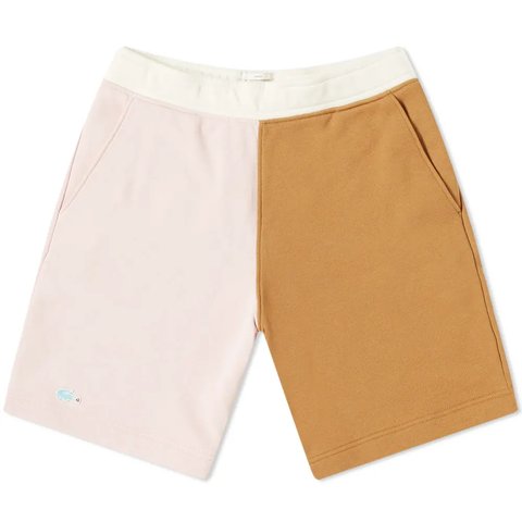 Golf Wang LACOSTE X GOLF le FLEUR* COLOR BLOCK FLEECE SHORTS - $85.00