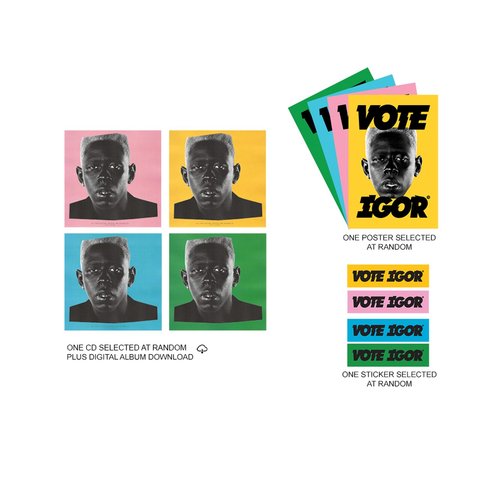 Golf Wang LIMITED SPECIAL EDITION IGOR CD PACK