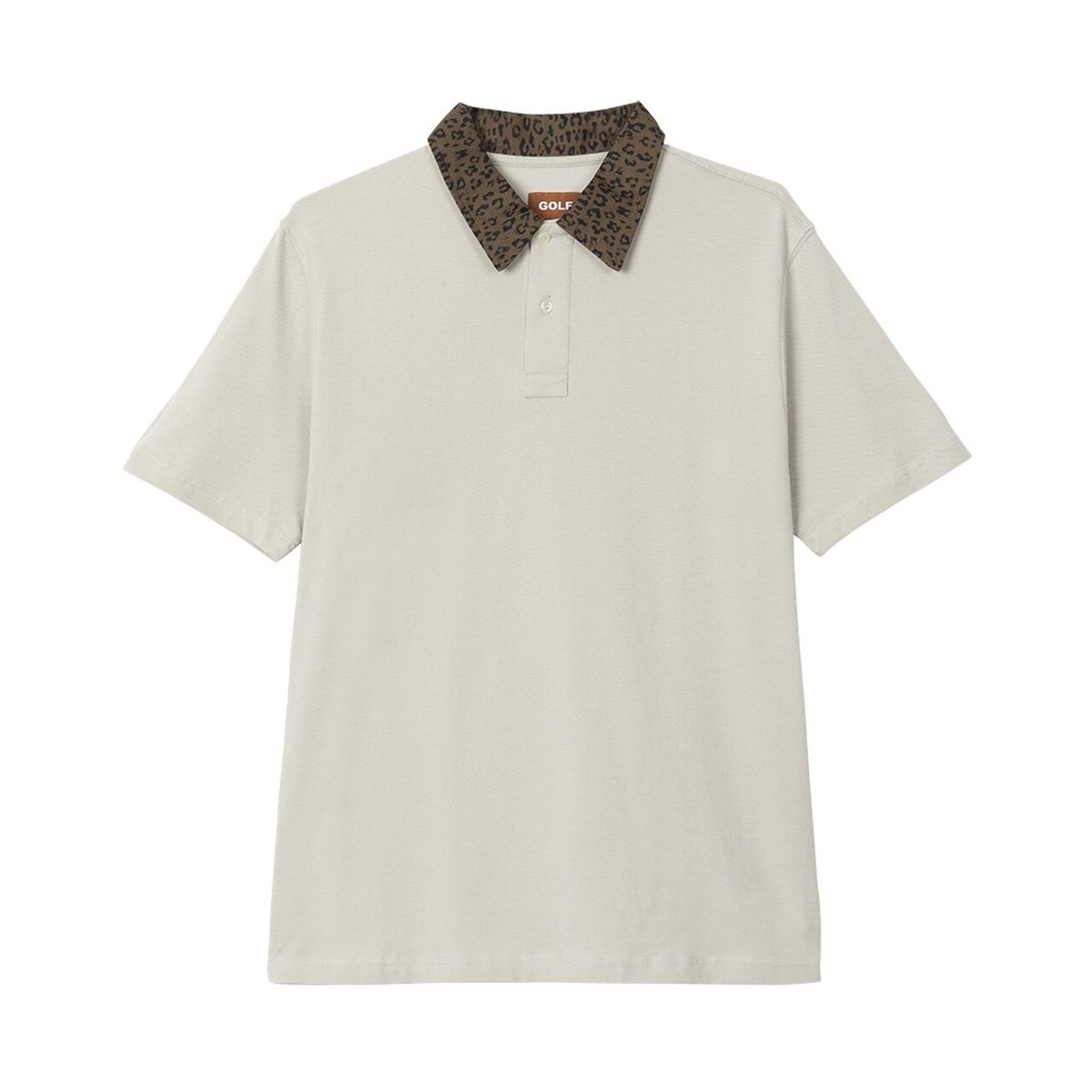 Golf Wang DIGI LEOPARD SHORT SLEEVE POLO (Summer) - $80.00