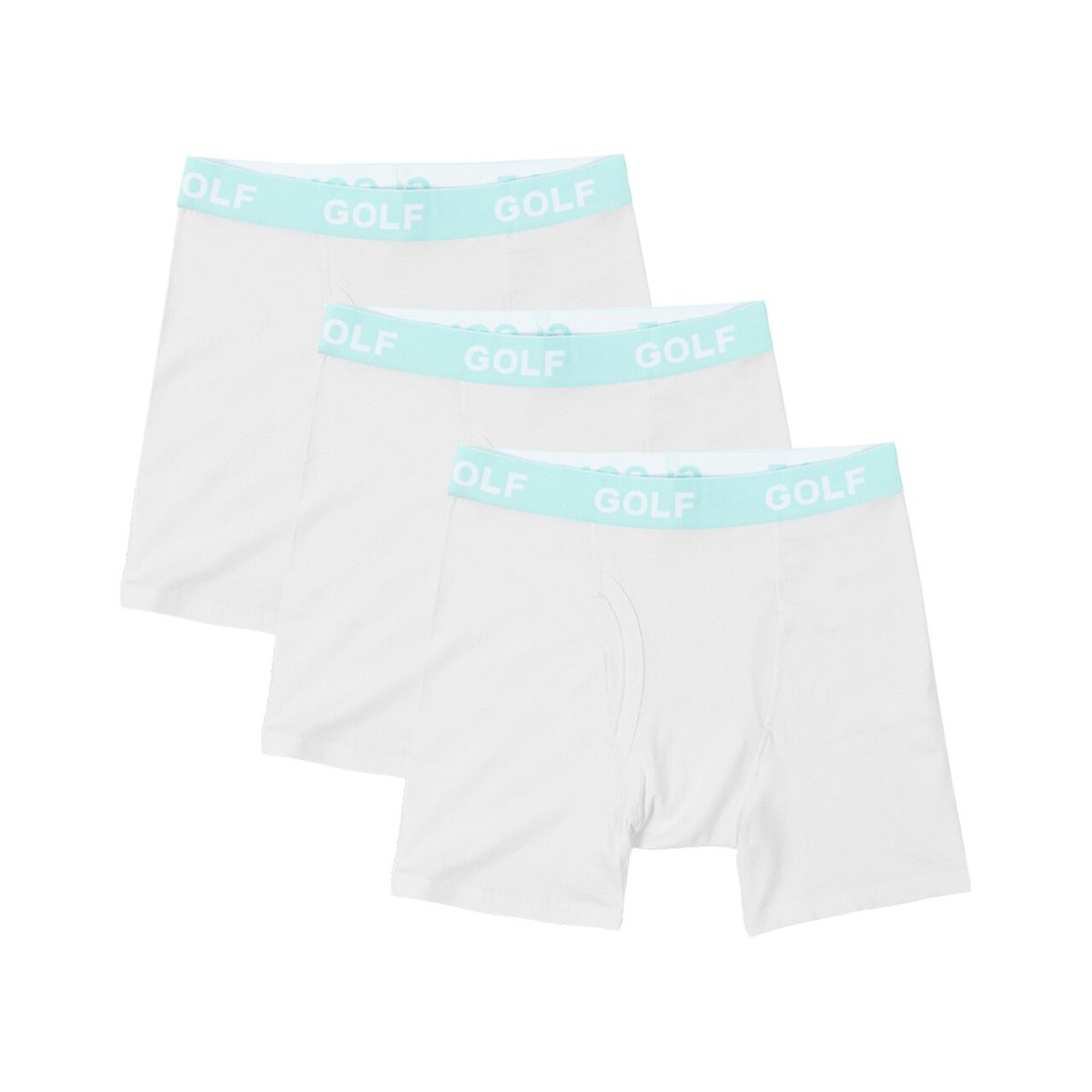 Golf Wang LOGO BOXER BRIEFS 3PK (Summer) - $45.00