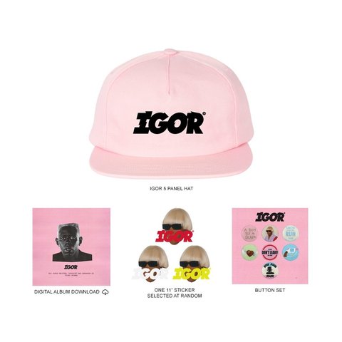 Golf Wang IGOR HAT PACK + DIGITAL ALBUM DOWNLOAD - Colorway
