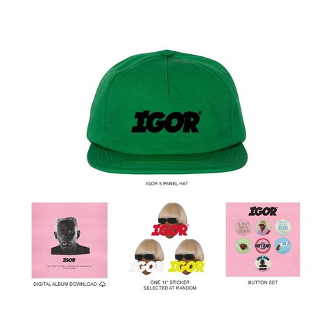 Golf Wang IGOR HAT PACK + DIGITAL ALBUM DOWNLOAD - Colorway