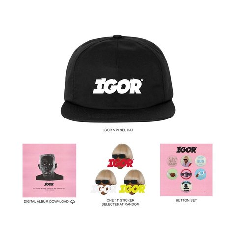 Golf Wang IGOR HAT PACK + DIGITAL ALBUM DOWNLOAD - Colorway