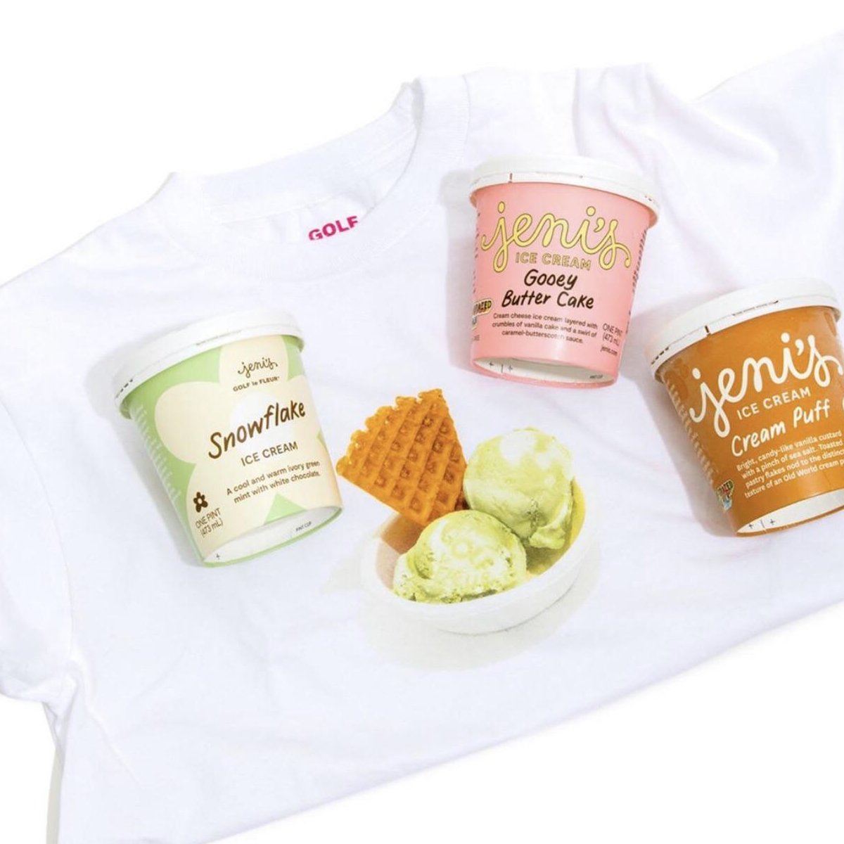 JENI'S ICE CREAM x GOLF LE FLEUR* LIMITED EDITION SNOWFLAKE PACK