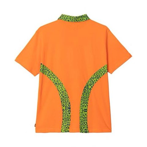 Golf Wang DIGI LEOPARD SHORT SLEEVE POLO - Colorway