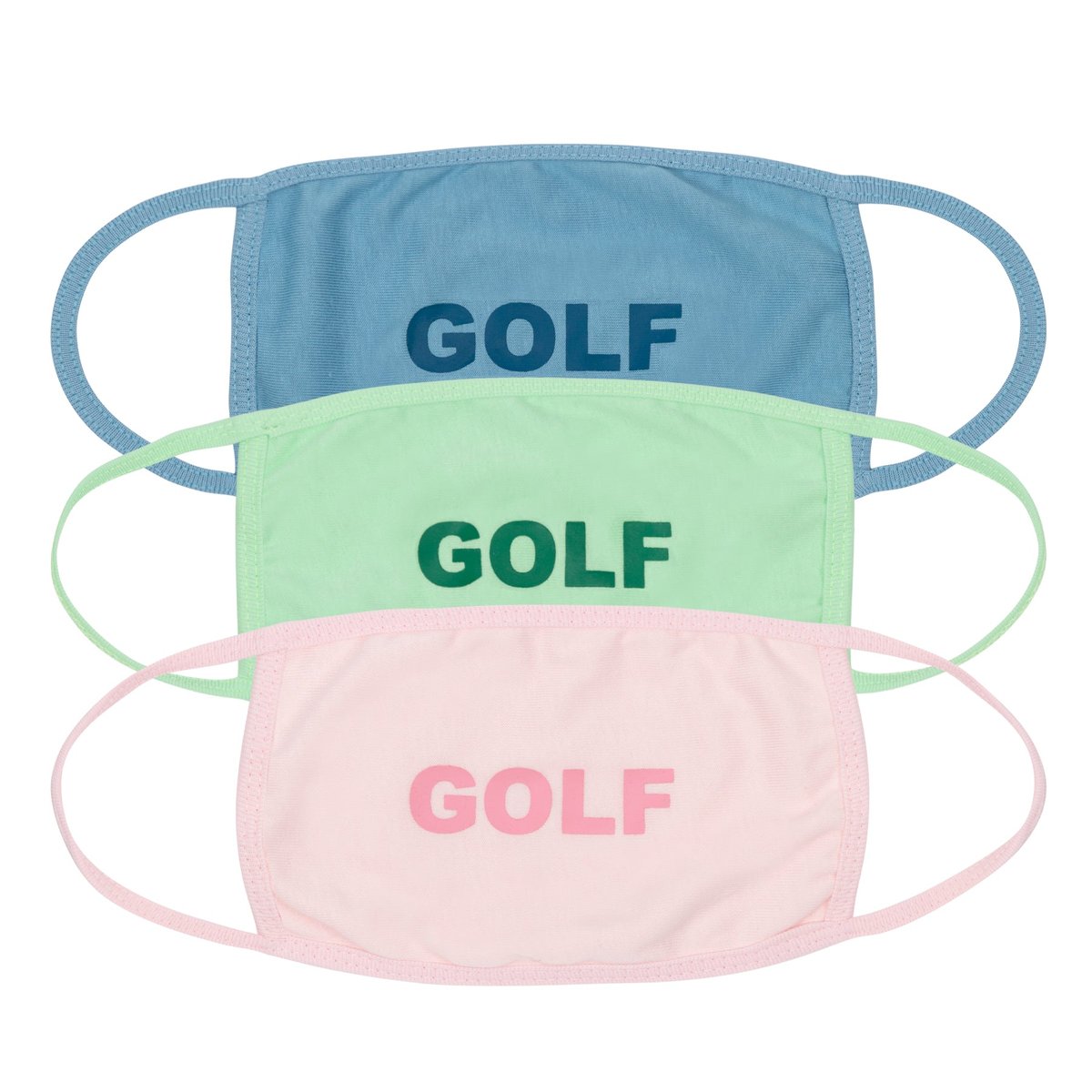 Golf Wang GOLF FACE MASK 3PK (Summer)