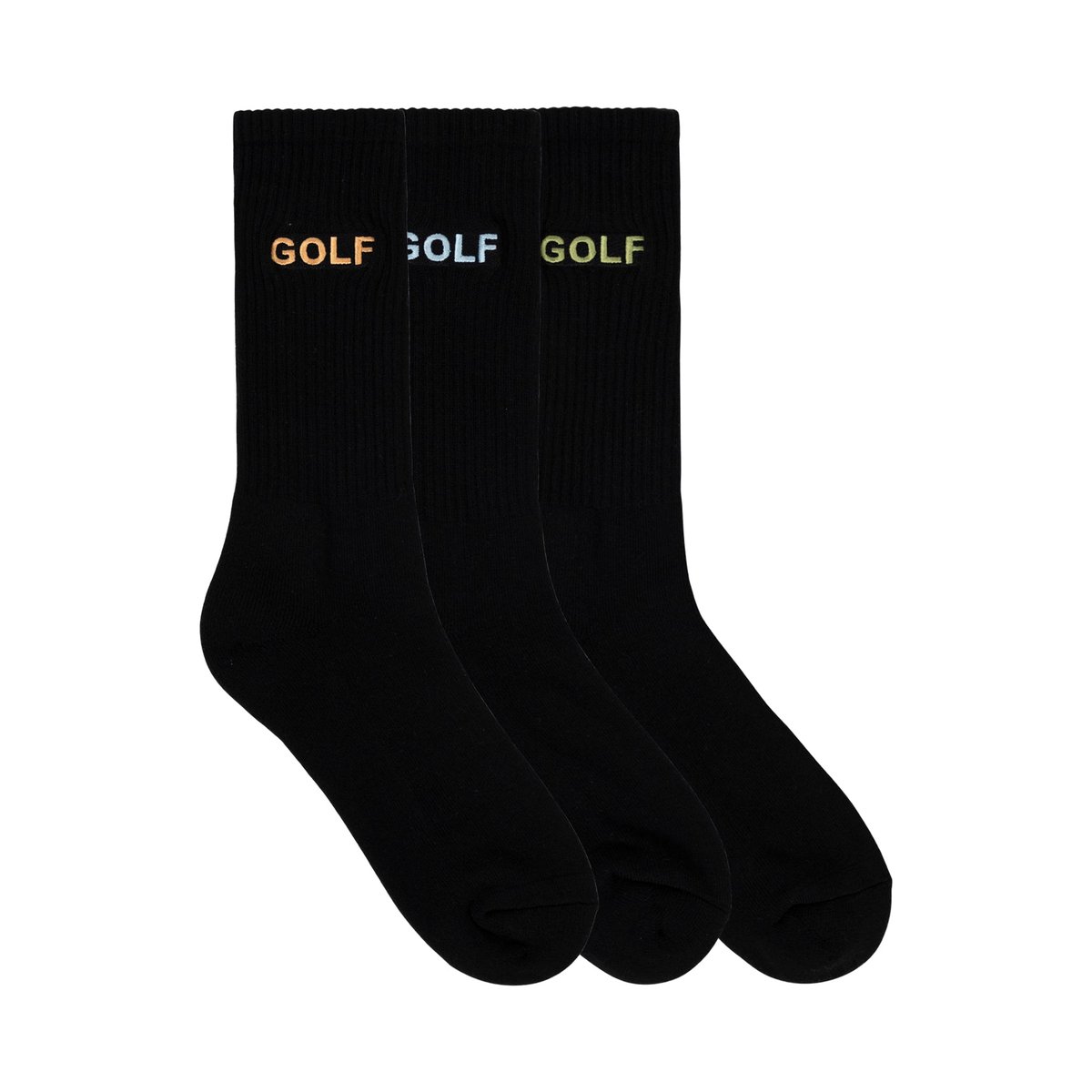 Golf Wang LOGO SOCKS 3PK (Summer)