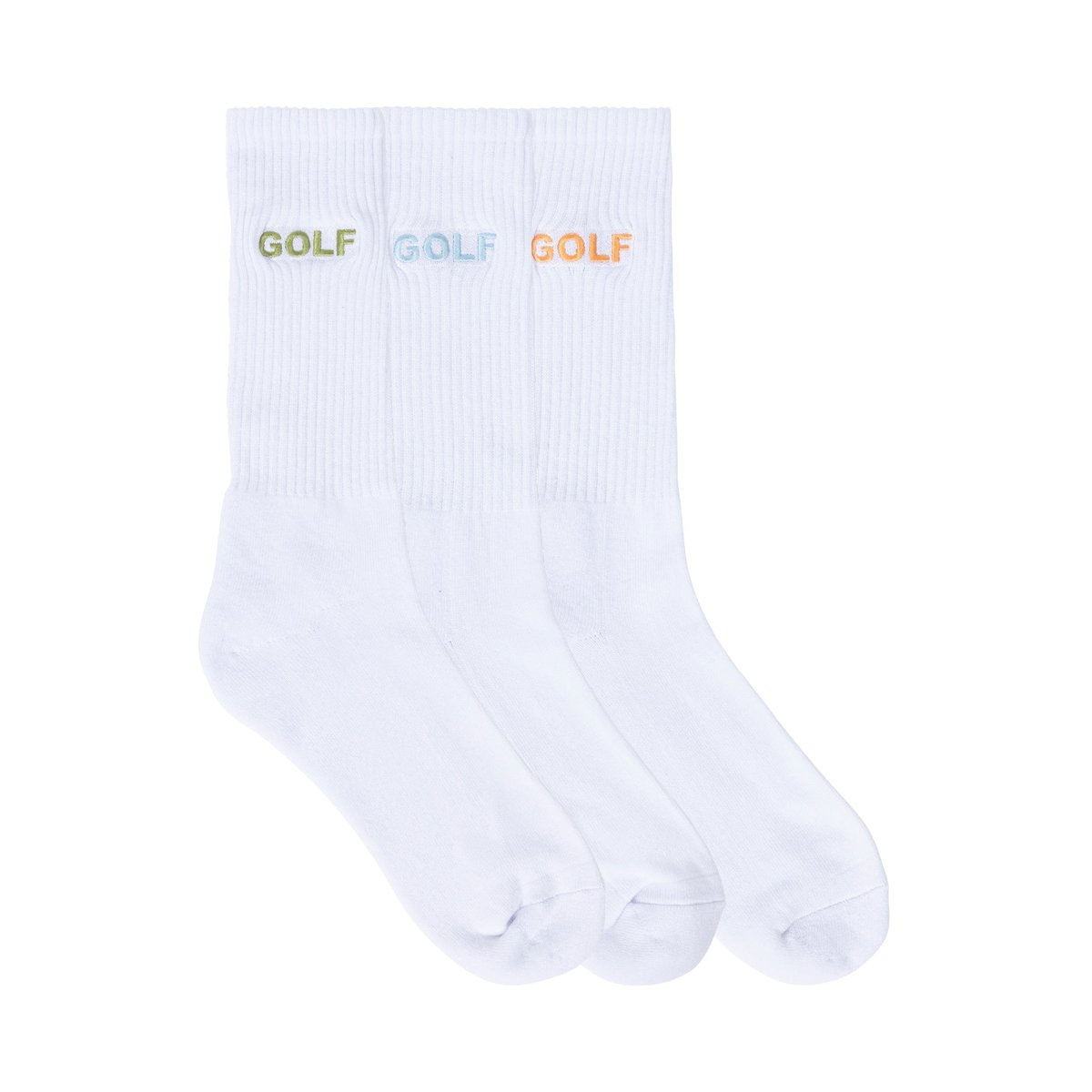 Golf Wang LOGO SOCKS 3PK (Summer)