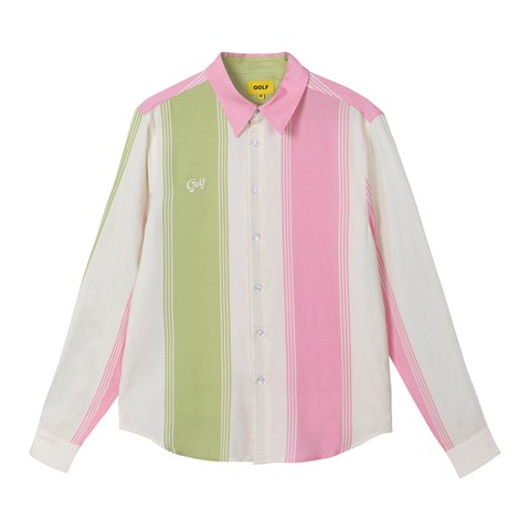 Golf Wang MULTI STRIPE BUTTON DOWN