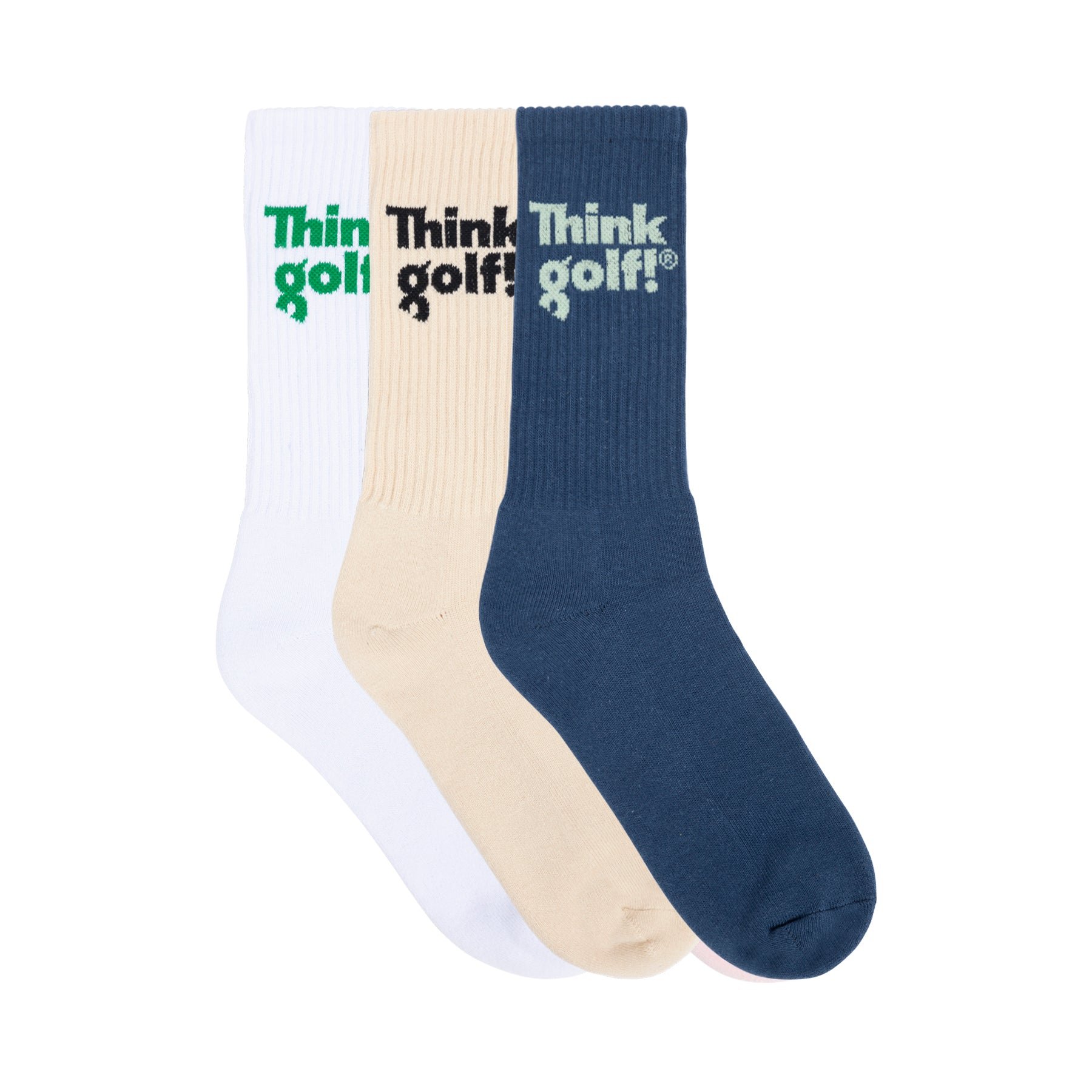 THINK GOLF 3PK SOCKS