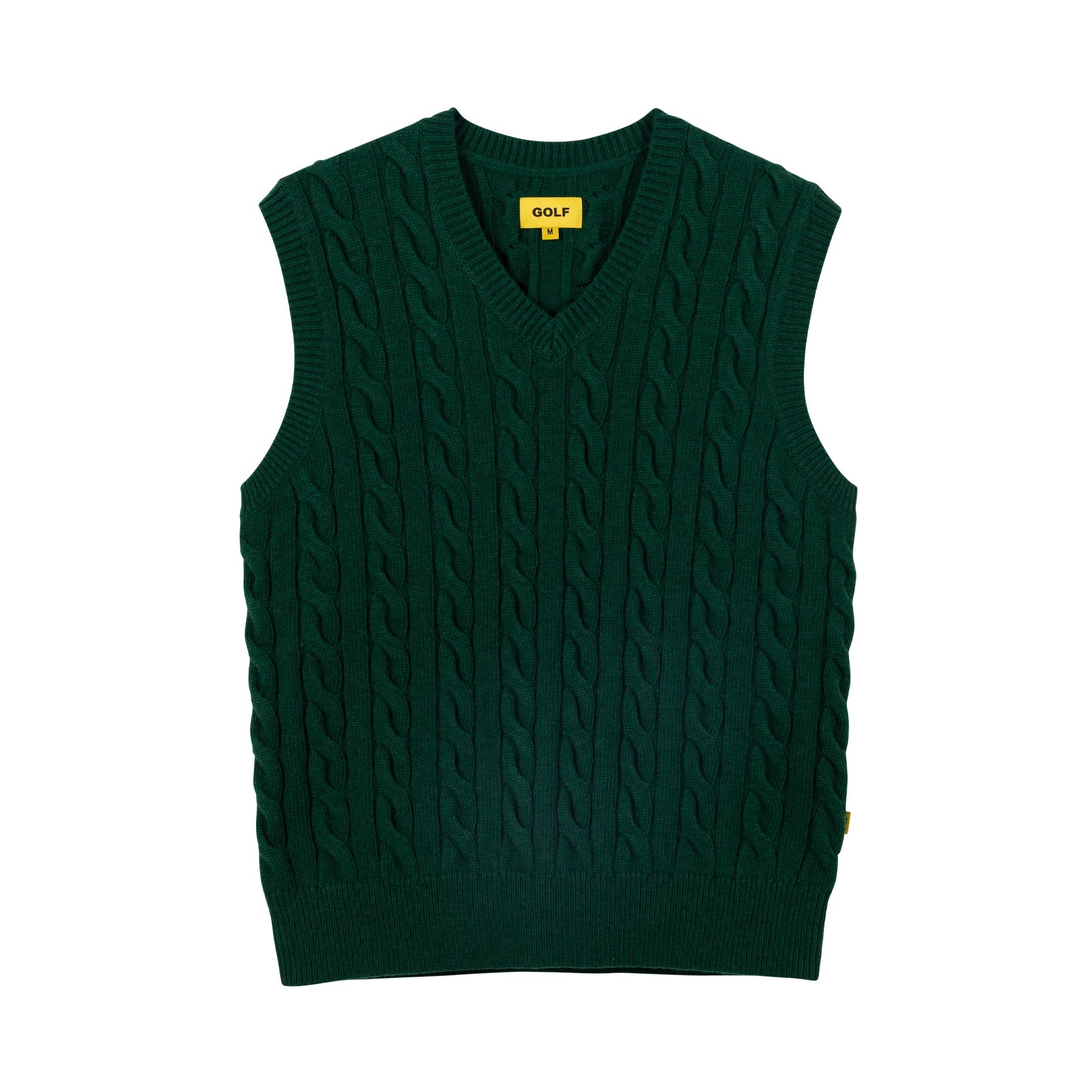 CABLE KNIT SWEATER VEST