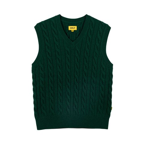 Golf Wang CABLE KNIT SWEATER VEST