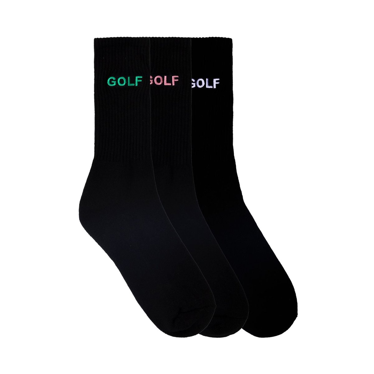 Golf Wang LOGO SOCKS 3PK (Summer)