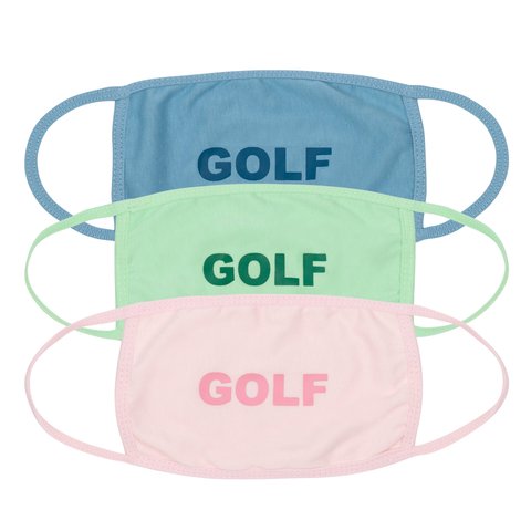 Golf Wang GOLF FACE MASK 3PK