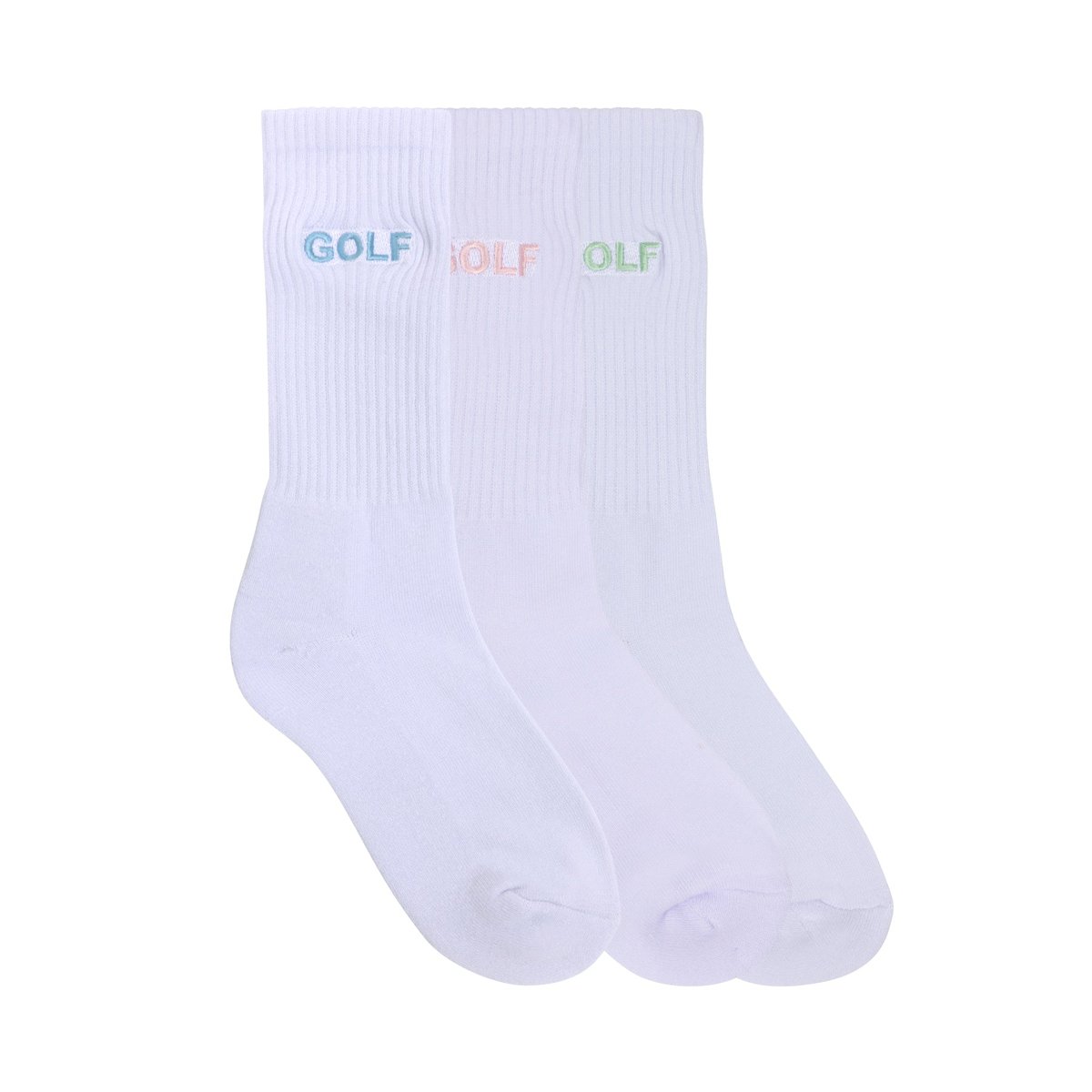 Golf Wang LOGO SOCKS 3PK (Summer)