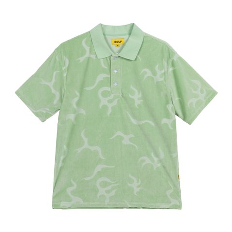 Golf Wang FLAME VELOUR POLO