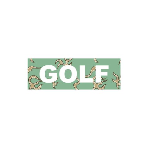 Golf Wang FLAME STICKERS