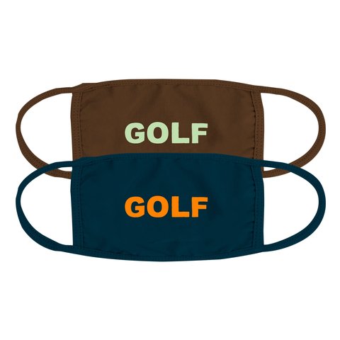 Golf Wang GOLF FACE MASK 2PK