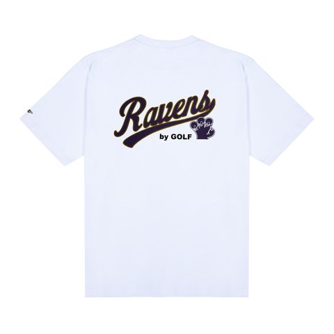 Golf Wang RAVENS CUTOUT TEE WHITE - Colorway