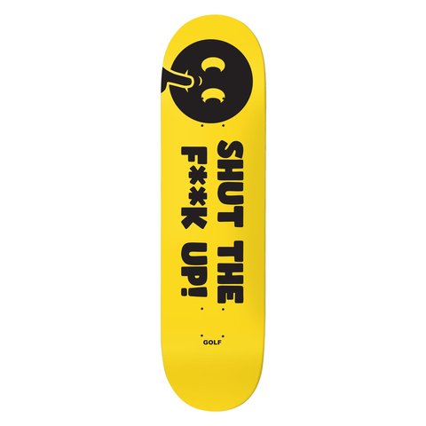Golf Wang STFU SKATE DECK - Colorway