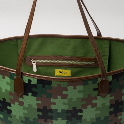 Golf Wang PUZZLE CAMO TOTE BAG - Colorway