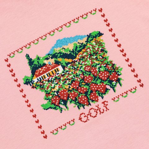 Golf Wang NEEDLE POINT TEE - Colorway