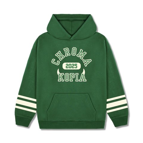 Golf Wang COLLEGIATE HOODIE - GREEN - $100.00