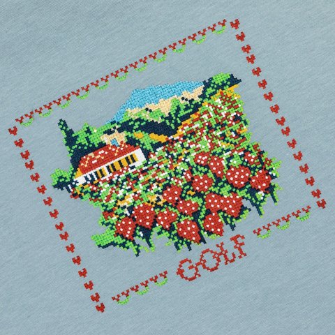 Golf Wang NEEDLE POINT TEE - Colorway