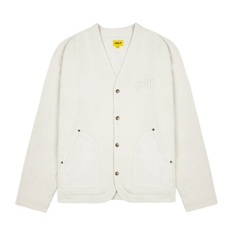 Golf Wang OLDE CANVAS CARDIGAN - $120.00