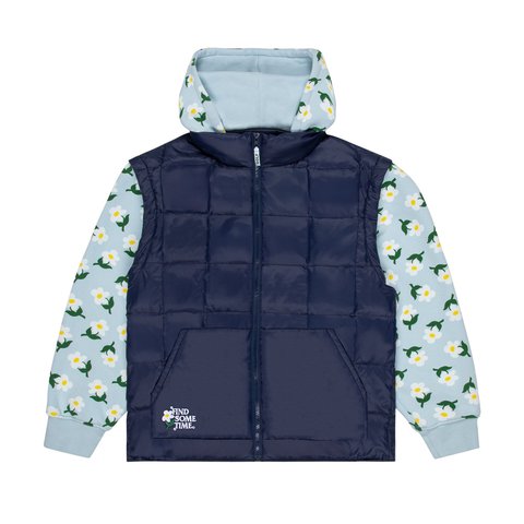 Golf Wang FIND SOME TIME HOODIE PUFFER VEST - Colorway