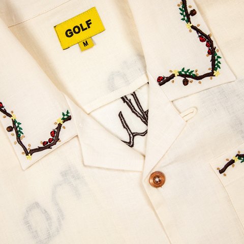 Golf Wang AUTUMN LINEN BUTTON UP - Colorway