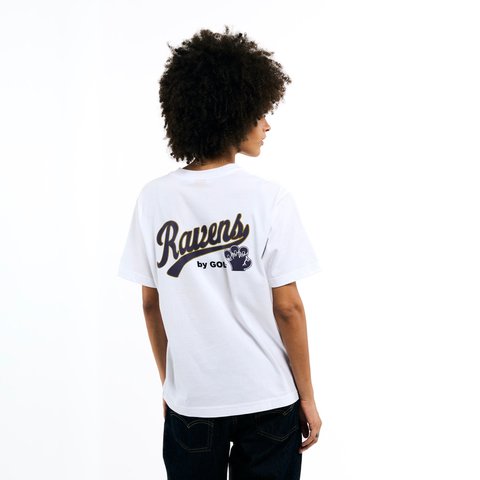Golf Wang RAVENS CUTOUT TEE WHITE - Colorway
