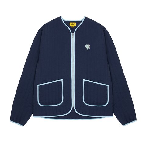 Golf Wang STITCHED HEART QUILTED JACKET - $140.00