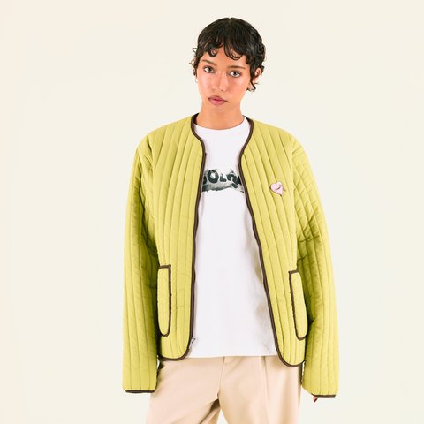 Golf Wang STITCHED HEART QUILTED JACKET - Colorway