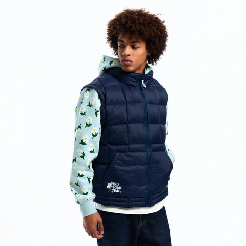 Golf Wang FIND SOME TIME HOODIE PUFFER VEST - Colorway