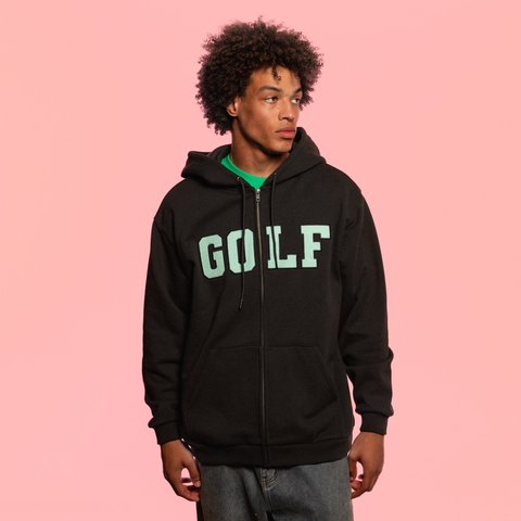 Golf Wang COLLEGE CORD ZIP UP HOODIE - Colorway