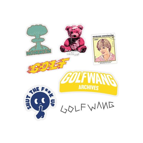 Golf Wang SUMMER 25 STICKER PACK - $15.00