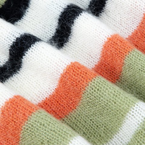 Golf Wang MOHAIR STRIPED SCARF - Colorway