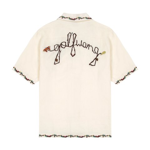 Golf Wang AUTUMN LINEN BUTTON UP - $150.00