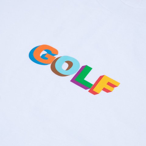 Golf Wang MULTI 3D LOGO TEE - Colorway