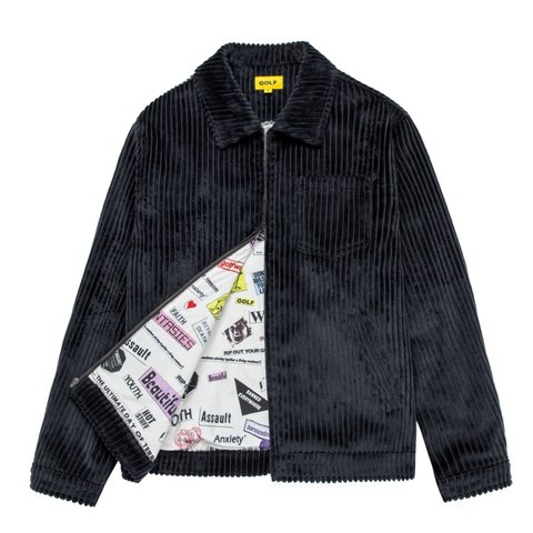 Golf Wang CORDUROY COLLAGE JACKET - Colorway
