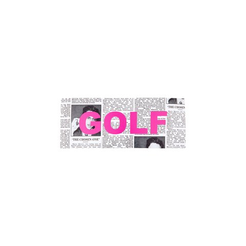 Golf Wang MARTY SUPREME BOX LOGO STICKER - Colorway