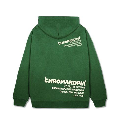 Golf Wang COLLEGIATE HOODIE - GREEN - Colorway
