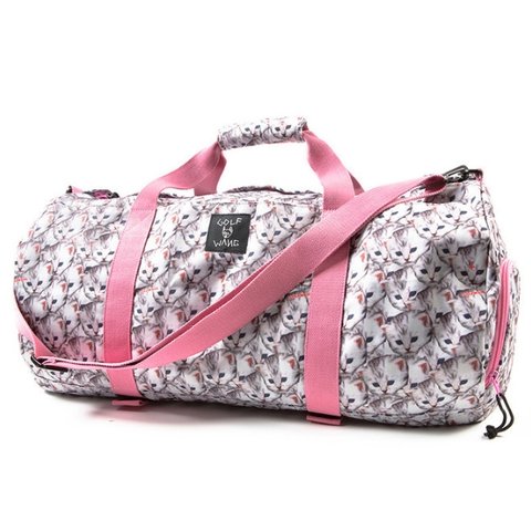 GOLF ALL OVER CAT DUFFLE BAG